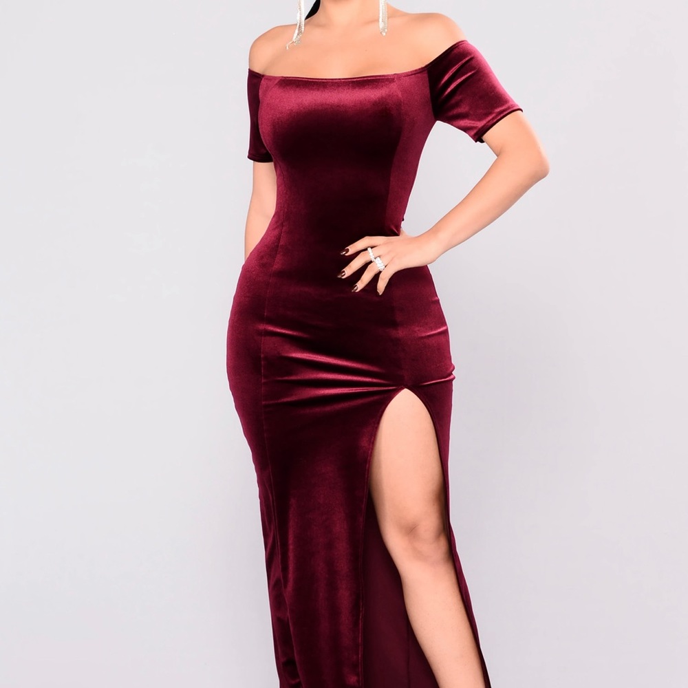 Fashion Upgrade velvet dress